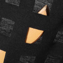 INCERUN Mens Burn out Mesh Striped Sleeveless Tank Black Sheer Mesh Sleeveless Crew Neck Top