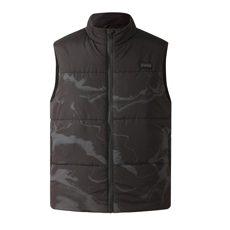 TENGOO HV-06 Smart Heated Vest 6 Heating Zones USB Rechargeable Polyester Washable Winter Electric Heating Vest Outdoor Work Warm Clothing