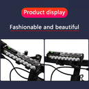 BIKIGHT 5000Lm Super Brightness Bike Headlight 17 LED Lamp Bead Waterproof 4 Light Modes Type-C Fast Charge Aluminum Alloy Bicycle Front Light with Digital Display