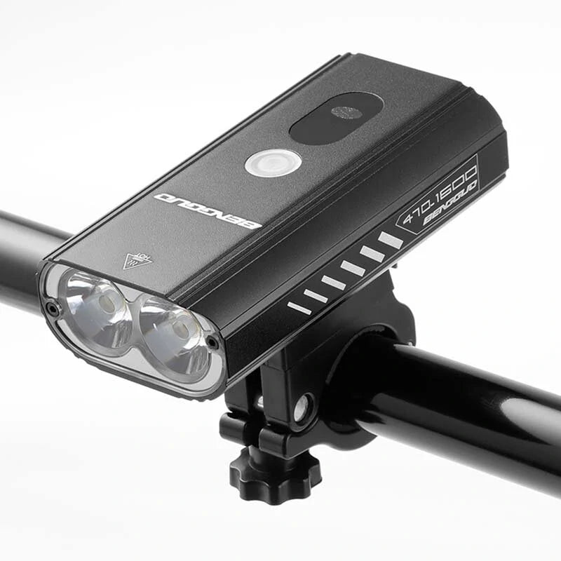 1000-1600 Lumens Bicycle Headlight Ultralight Ipx5 Rainproof Usb Charging Led Cycling Front Lamp Flashlight