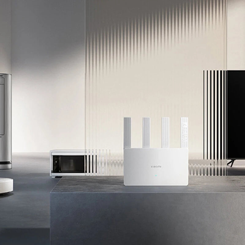 Xiaomi BE3600 Wi-Fi 7 Router Dual-Band 2.5G Port Quad-Core CPU Gaming Acceleration 3570Mbps Dual WAN LAN Mesh Network Repeater for Smart Home IoT Devices