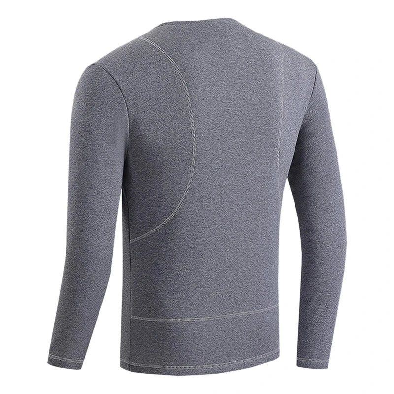 TENGOO HD-02G Heating Underwear Pant Set Fleece Lined Thermal Long Sleeves Trousers Men Women Heated Suit USB Electric Thermal Underwear for Winter