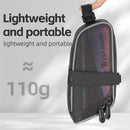 WEST BIKING 1.8L Colorful Reflective Bicycle Saddle Bag Waterproof Portable Cycling Tool Storage Bag for MTB Bike Road Bike Scooter