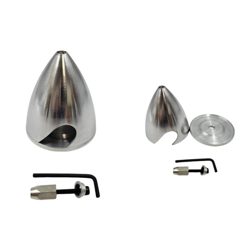 32mm/38mm/45mm/51mm/57mm/64mm/70mm/76mm/82mm/89mm/95mm/102mm Aluminium Metal Propeller Spinner for Methanol Engine RC Airplane