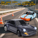 LDRC 1898 RTR 1/18 2.4G RWD Drift RC Car Gyro LED Light On-Road Full Proportional Alloy Body Shell Racing Classic Vehicles Models Toys