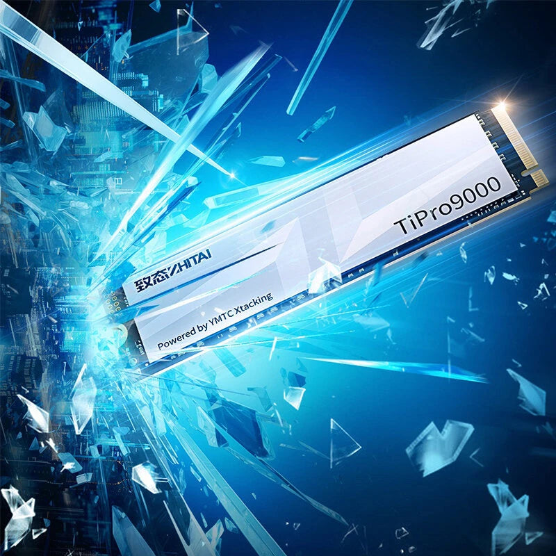 ZHITAI TiPro9000 M.2 NVMe PCIe 5.0 SSD Hard Drive 1TB 2TB 14000MB/s  Xtacking 4.0 Technology Yangtze Storage Internal Solid State Drive