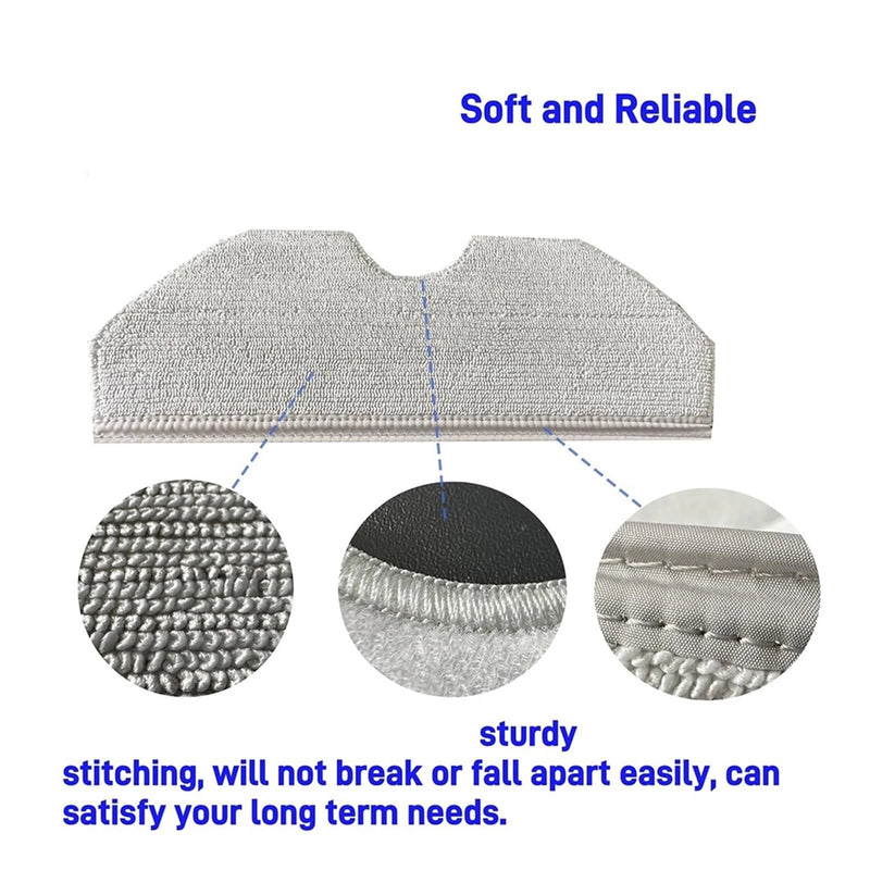 Mop Pads Compatible for Narwal Freo X Plus Robot Vacuum Cleaner Accessories