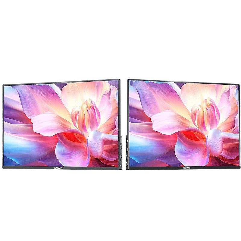 KINHANK K16 Pro 16" Portable Gaming Monitor with Google TV 2.5K QHD 144Hz IPS Screen 100% sRGB AMD FreeSync VESA Mount External Display Screen