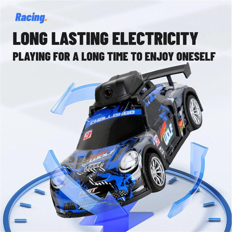 LH C076S RTR 2.4G 2WD Drift RC Car Camera High Speed Racing Vehicles Remote Control LED Light Toys Models