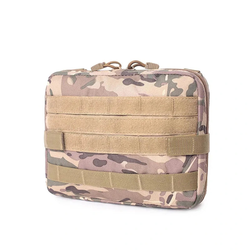 Tactical Admin Molle Pouch Medical EDC EMT Utility Bag Shell Design Waterproof Attachment Pouches Nylon Hiking Belt Bags
