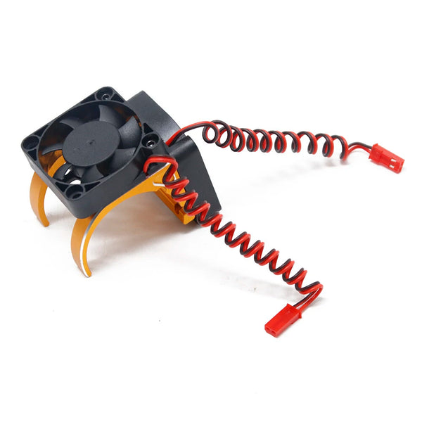 RC Car 42mm Motor Dual Fan Radiator Cooling Fan Cover For 4082 Arrma RC Car Parts