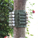 IPRee Reliable Outdoor Camping Spice Bottle Storage Bag Free with 9pcs Glass Spice Bottle Storage Bag BBQ Seasoning Bottle Canvas Bag