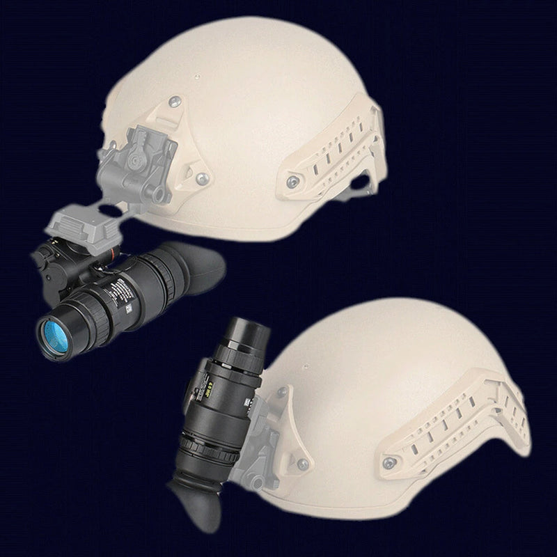 IPRee 1X32 Infrared Digital Night Vision Goggles NVG Scope Monocular PVS-18 Head Mounted Helmet Hunting Trail IR Camera Monocular