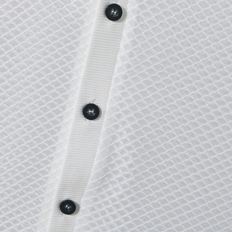 INCERUN Mens Tank Top Solid Color Hollow Out Vests Top Summer Cool Button Undershirt Top Fashion Male Clothing