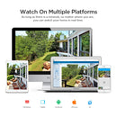 SriHome SH034 5MP QHD 5G Dual Band WIFI IP Camera Full Color Night Vision AI Humanoid Identification Home Security CCTV Baby Monitor