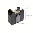 2/4/6 Decks Automatic Poker Card Shuffler for Tabletop Games Automatic Card Shuffler Automatic Playing Cards Shuffler Mixer Games Poker Sorter Machine Dispenser for Travel Home