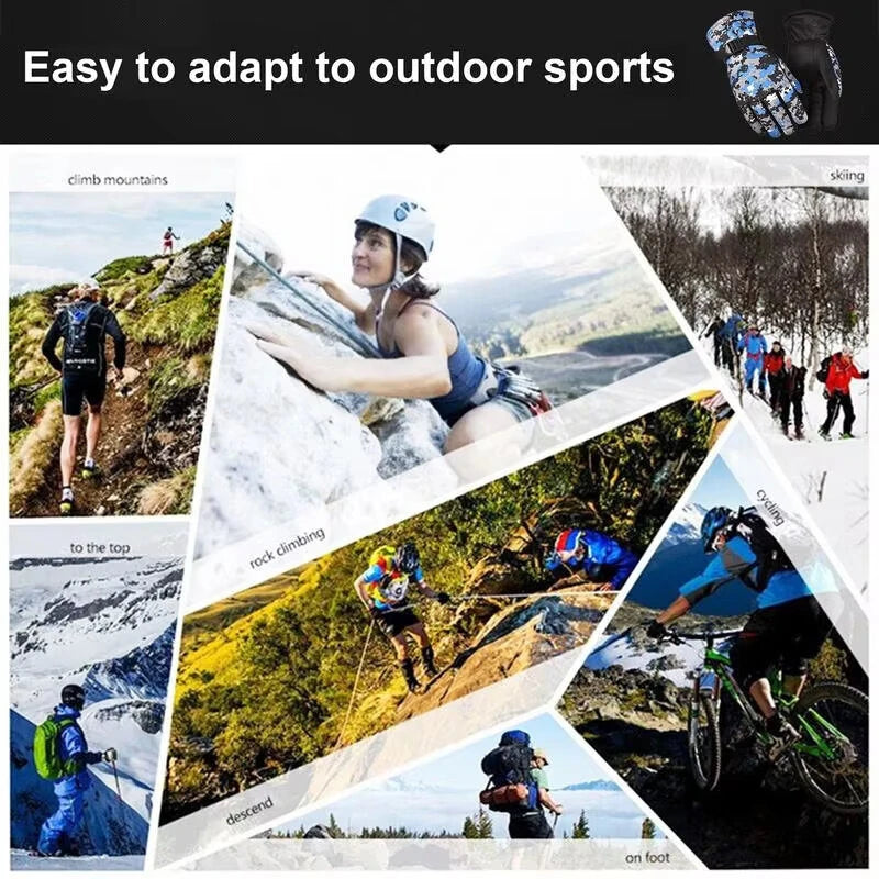 Waterproof Cotton Gloves for Men and Women Breathable Snow Gloves Motorcycle Gloves Snowboard Ski Gloves