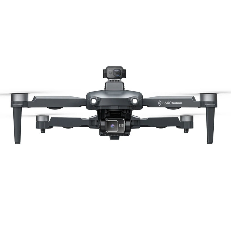 LYZRC L600 PRO MAX GPS 5G WiFi FPV with 4K ESC HD Dual Camera 3-Axis EIS Gimbal 360 Obstacle Avoidance Brushless Foldable RC Drone Quadcopter RTF