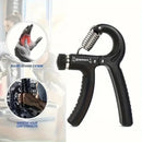 KALOAD 1Set 5-60kg Adjustable Hand Gripper Strengthener Wrist Exerciser Forearm Ring Grips Finger Stretcher Workout Fitness Massage