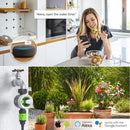 Rainpoint Sprinkler Timer WIF bluetooth Smart Water Timer Remote Control Wireless Hose Faucet Timer for Garden Irrigation System Controller Irrigation Timer Automatic Watering Device