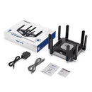 WAVLINK AX6000 WiFi 6 Gigabit Router Dual-Band Mesh Router 2.5G WAN Port 8x5dBi High Gain Antennas 5950Mbps Support USB 3.0 VPN Gaming Home Office