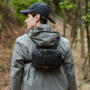 IPRee Waterproof Molle Nylon Fishing Chest Bag, Men's Tactical Bags, Climbing and Camping Backpacks, Outdoor Travel Vest, Fanny Pack