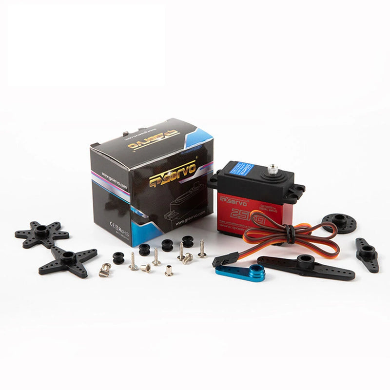 GXservo GX3225MG 25KG High Torque Digital Servo Steering Ggear Robotic Steering Gear for DIY Robotic RC Car
