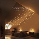 Nextool 2 in 1 Outdoor Camping Lights 7 Lighting Modes 12 Meters 20S Recovery Curly Camping Fairy Lights, IP67 Waterproof, Usb Charge, With Music And APP Smart Control RGB Ambient Light Strip For Tent, Camping, Garden, Interior Decoration