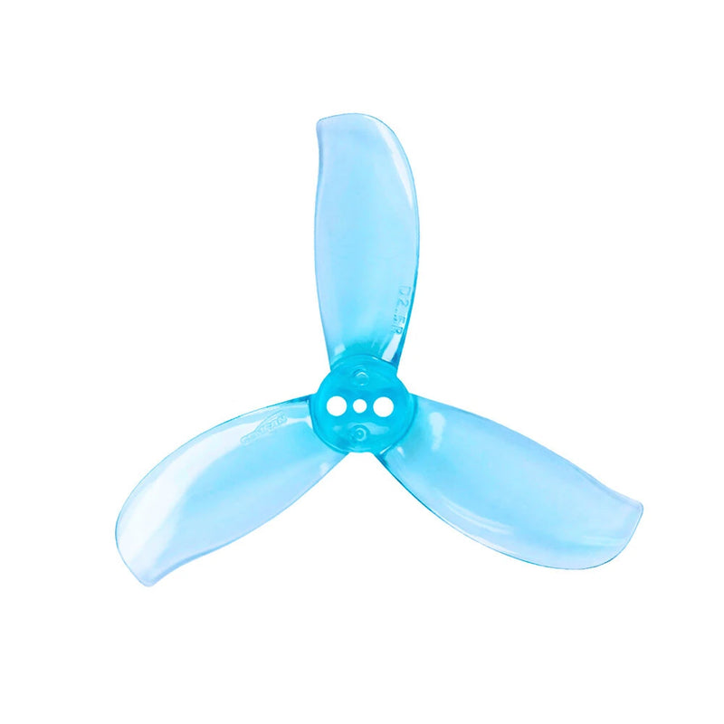4Pairs Gemfan D2.5-3 2524 2.5 Inch 3-Blades PC Propeller 1.5mm Shaft 3 Holes Suitable for DJI O4 HD VTX 1404 4600KV Motors RC FPV Drone Racing