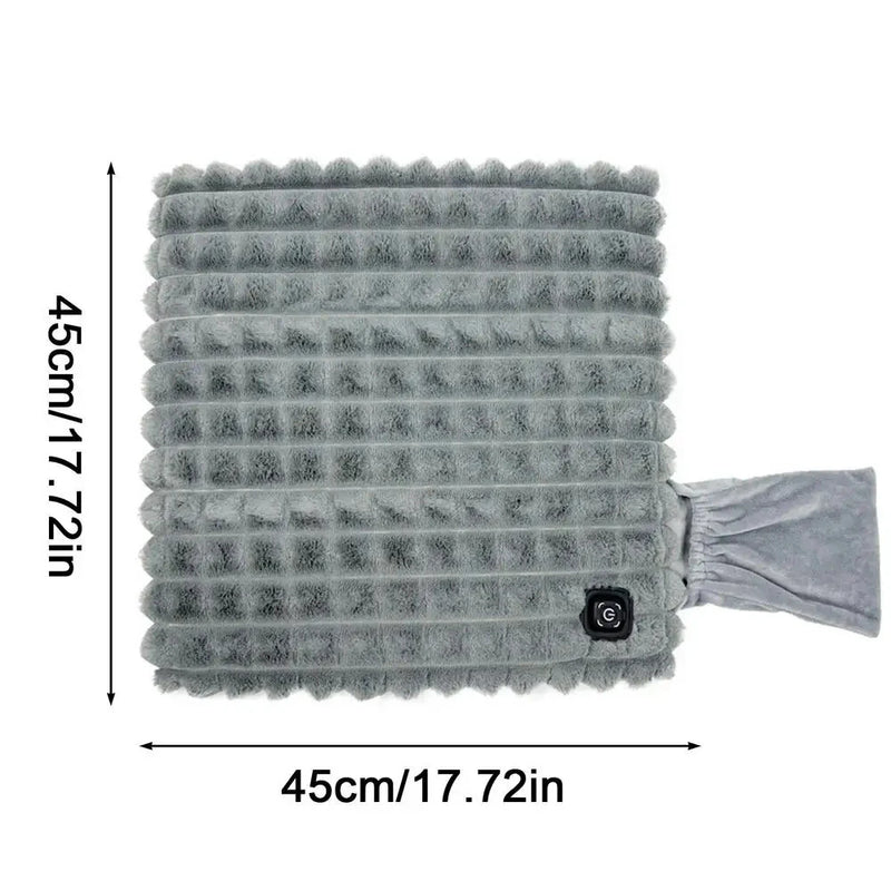 IPRee Heated Car Seat Cushion 3 Level Adjustable Fast Heat Seat Covers Fast Heat Seat Covers Winter Heated Seat Cover Electric Warm Chair Seat Cushion