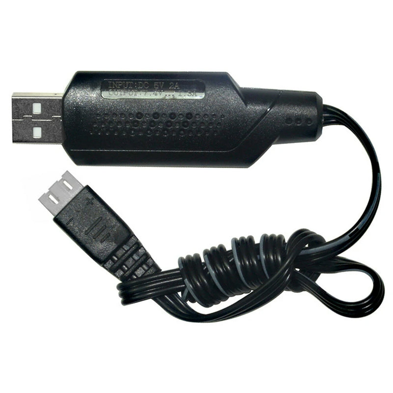 HBX 2996A 901 901A 903 903A 905 905A 1/12 RC Car Spare USB Charging Cable 18859E-E001 Vehicles Model Parts