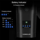 NEWBOLER Smart Bike Headlight 6000 Lumens Big Floodlight 10000mAh Battery Power Bank Waterproof Auto-light adjustment Front Light for MTB Road Cycling