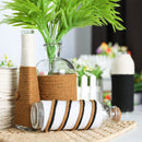 5MM 8-strand 100M Per Roll Cotton Rope Natural Cotton Twisted Macrame Rope String DIY Craft Knitting Making Macrame Cord