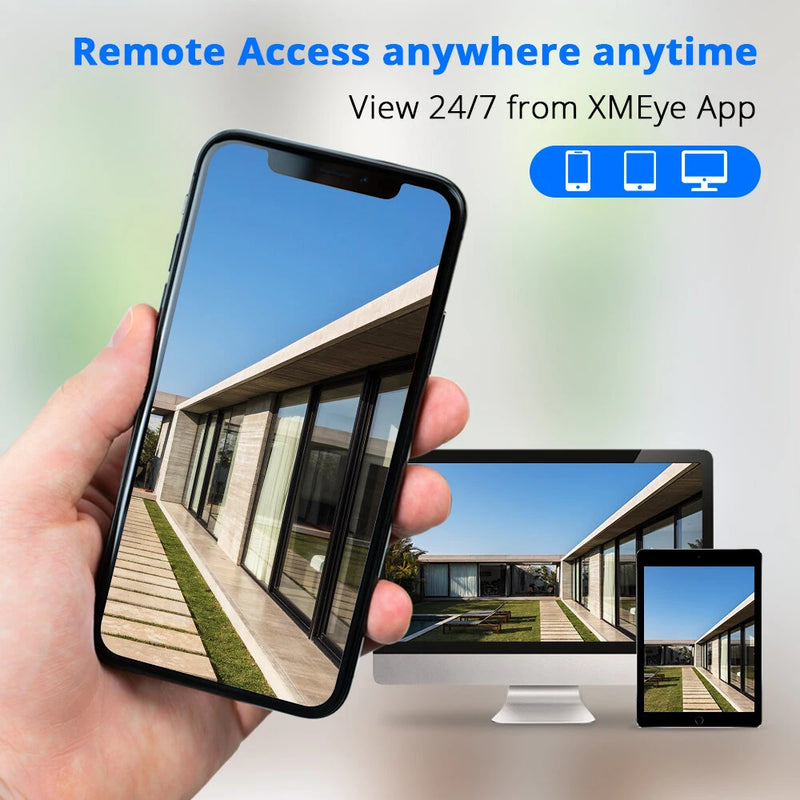 Hiseeu HB615 H.265 5MP Security IP Camera POE ONVIF Outdoor Waterproof IP66 CCTV P2P Video Camera