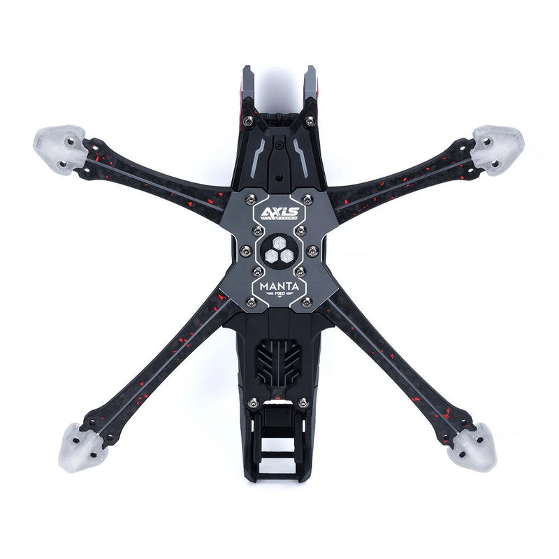 Axisflying Manta 5 pro Squashed X / DC 5 Inch Carbon Fiber Frame Kit Support DJI O3 for DIY Freestyle RC FPV Racing Drone