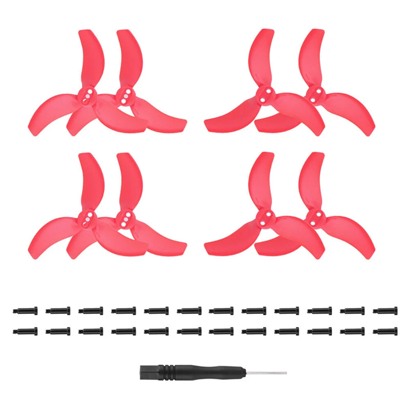 2/ 4 Pairs 3032S 3032 3 Inch 3-Blade Lightweight Propeller with Screws Screwdriver for DJI Avata 2