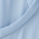 INCERUN Mens Minimalist Solid Color Textured Tank Fashion Lapel V-neck Sleeveless Top for Male