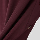 INCERUN Mens Solid Color Textured Pullover Long Sleeve Sweater Fashion Slim Fit High-collar Sweater for Male S 5XL