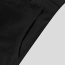 INCERUN Men Casual Black Pants Loose Joggers Solid Color Loose Wide Leg Overalls Trousers with Side Pocket Streetwear Casual Pantalones