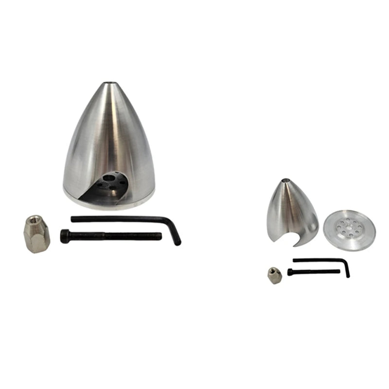 70mm/76mm/82mm/89mm/95mm/102mm/114mm/127mm Aluminium Metal Propeller Spinner for DLE Gasoline Engine RC Airplane