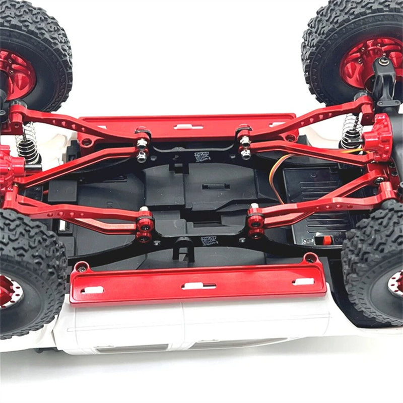 Upgraded Metal Part For WPL 1/16 C54 C54-1 C64-1 C74 C74-1 RC Car Pedal Tie Rod Shock Absorber Servo Seat Tie rod Seat Set RC Car Vehicle Model Accessories