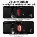 ROCKBROS Bicycle Bluetooth Smart Lock Taillight Dual Function IPX6 Waterproof 5 Lighting Modes Type-C Rear Light Lock for MTB Bike