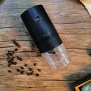 Comfook Electric Coffee Grinder Cafe Automatic Coffee Beans Mill Conical Burr Grinder Machine for Home Travel Portable USB Rechargeable