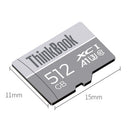 Lenovo ThinkBook TF106 TF Memory Card 512GB/256GB/128GB/64GB C10 U3 A1 High Speed Micro SD Card Smart Card Flash Card for Driving Recorder Phone Camera