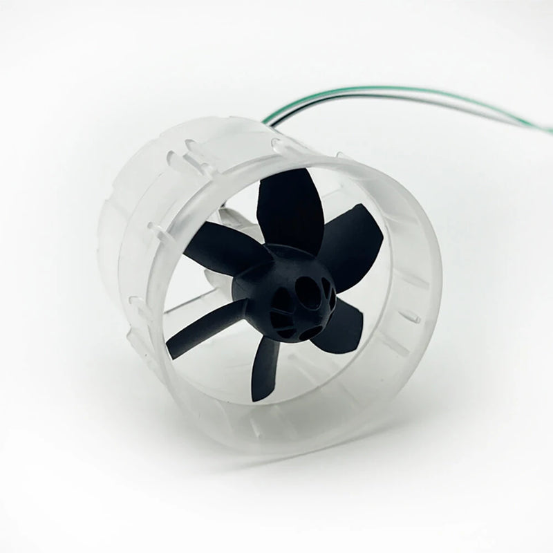 M30 Brush EDF 30mm 6-blade Ducted Fan Unit With Coreless Motor Brushed Motor CW/CCW for Micro Jet RC Airplane Fixed-Wing