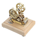 Eachine EM1 Micro ICE Internal Combustion Engine Model Brass Double Piston Complete STEM Engine Science Education Toys Collection Gifts