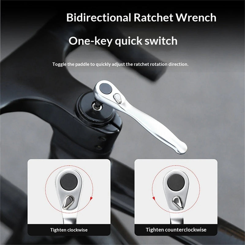 WEST BIKING Bicycle Repair Tools Kit Multifunctional MTB Road Bike Tool Kit Portable Hexagonal Wrench Screwdriver Bit Tools