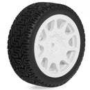 4pcs 68mm Flat Sports Rally Wheel Tires for 1:10 Tamiya XV02 Labyrinth Tire LC PTG Off-road 94123 Kyosho FW06 RC Car Parts