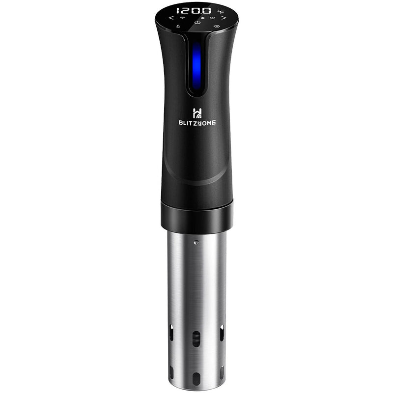 BlitzHome SV2209 1100W Sous Vide Cooker APP Control Thermal Immersion Circulator Machine with Digital LED Display Time and Temperature Control