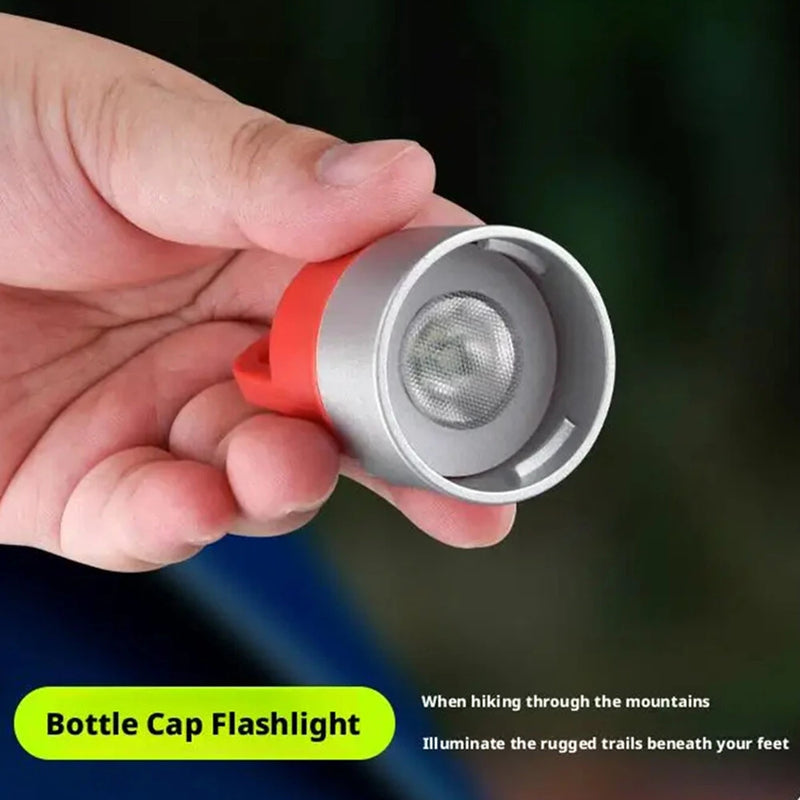 IPRee Multi-Functional Outdoor Camping Atmosphere Light Portable Flashlight with Hook Detachable Bottle Cap Light Emergency Lantern